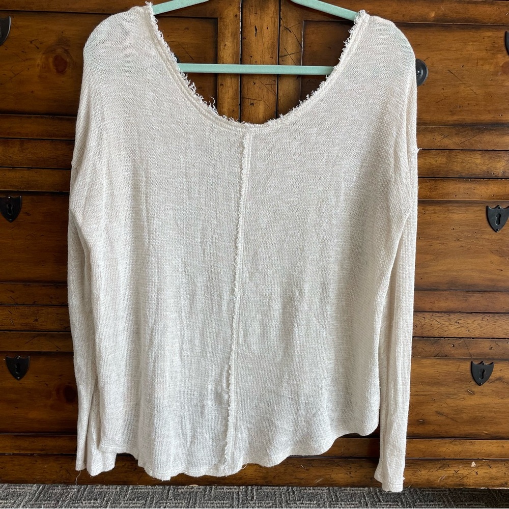 Free People We the Free light sweater - Size M - Picture 1 of 9